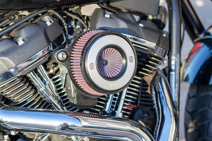 Arlen Ness Stealth Air Cleaner M8 Silver Softail Touring