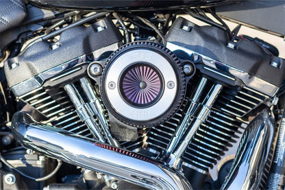 Arlen Ness Stealth Air Cleaner M8 Silver Softail Touring