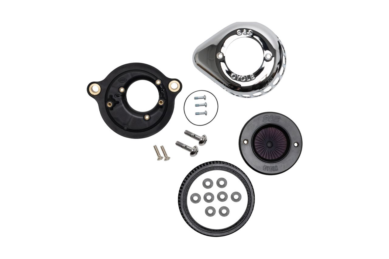 Arlen Ness Airstream Stealth Air Cleaner Kit M8 (2017-2023) Chrome Harley
