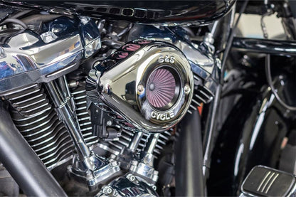 Arlen Ness Airstream Stealth Air Cleaner Kit M8 (2017-2023) Chrome Harley