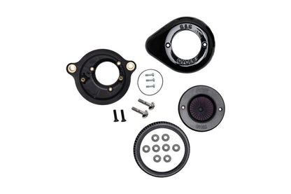 Arlen Ness Stealth Air Cleaner Kit M8 Gloss Black Softail Touring