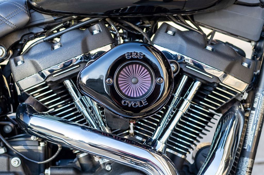 Arlen Ness Stealth Air Cleaner Kit M8 Gloss Black Softail Touring