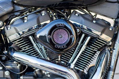 Arlen Ness Stealth Air Cleaner Kit M8 Gloss Black Softail Touring