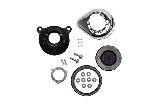 Arlen Ness Air Stinger Stealth Air Cleaner Kit Twin Cam/Throttle by Wire (08-17) Chrome Softail Touring