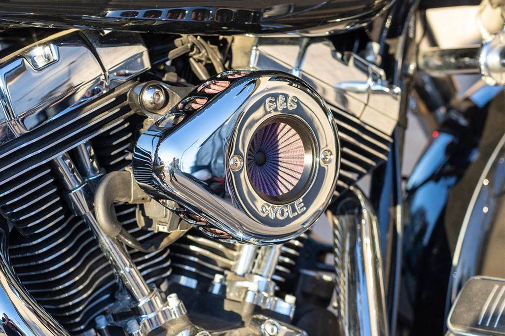 Arlen Ness Air Stinger Stealth Air Cleaner Kit Twin Cam/Throttle by Wire (08-17) Chrome Softail Touring