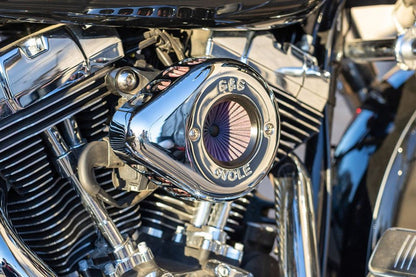 Arlen Ness Air Stinger Stealth Air Cleaner Kit Twin Cam/Throttle by Wire (08-17) Chrome Softail Touring