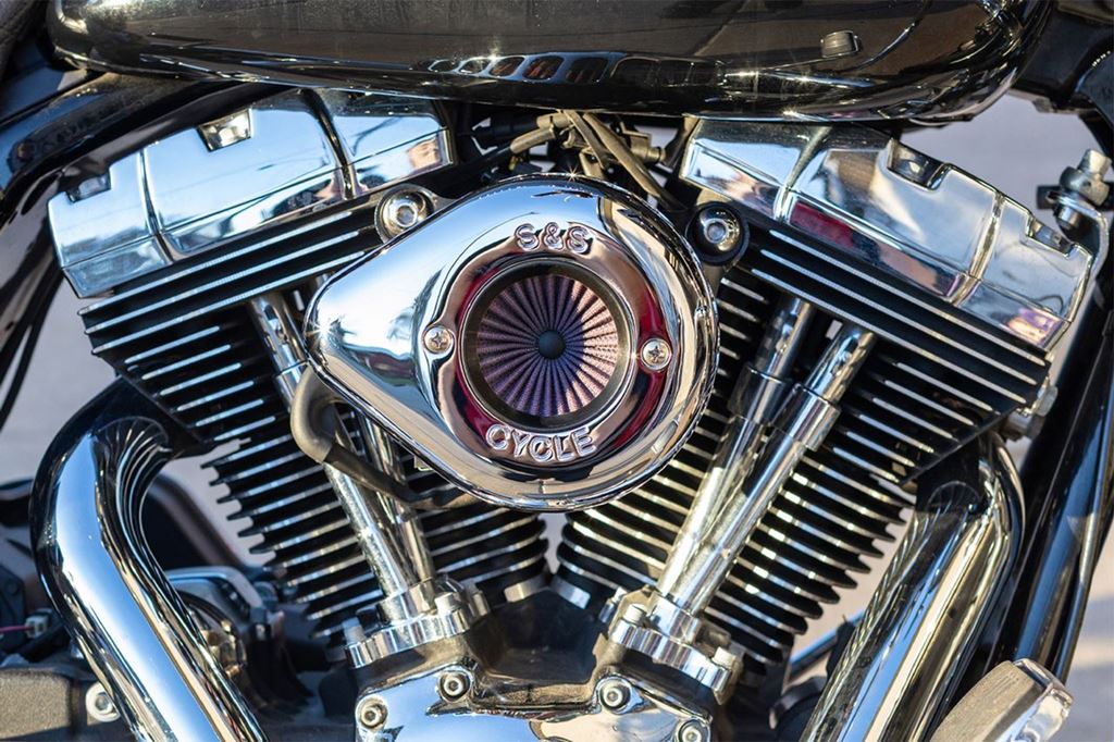 Arlen Ness Air Stinger Stealth Air Cleaner Kit Twin Cam/Throttle by Wire (08-17) Chrome Softail Touring