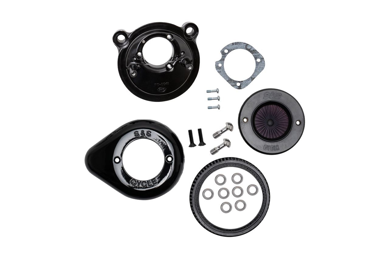 Airstinger Stealth Air Cleaner Kit, Gloss Black, Sportster
