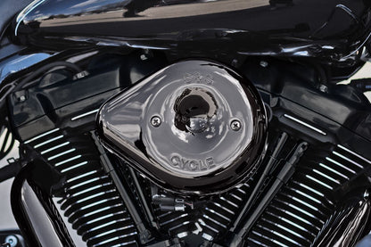 Stealth Air Cleaner Teardrop Cover Only Smoky Chrome