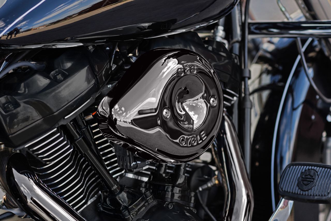 Stealth Air Cleaner Teardrop Cover Only Smoky Chrome