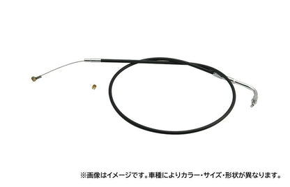 Throttle Cable Black 48 inches Universal