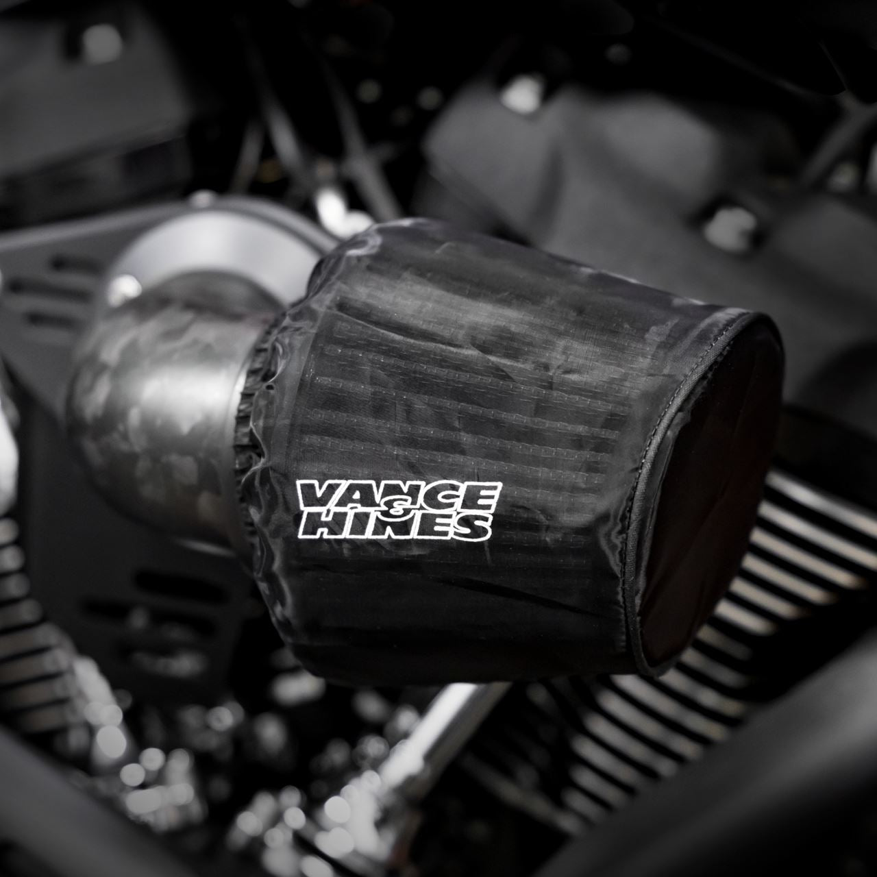 VO2 Air Intake Rain Cover Falcon Black