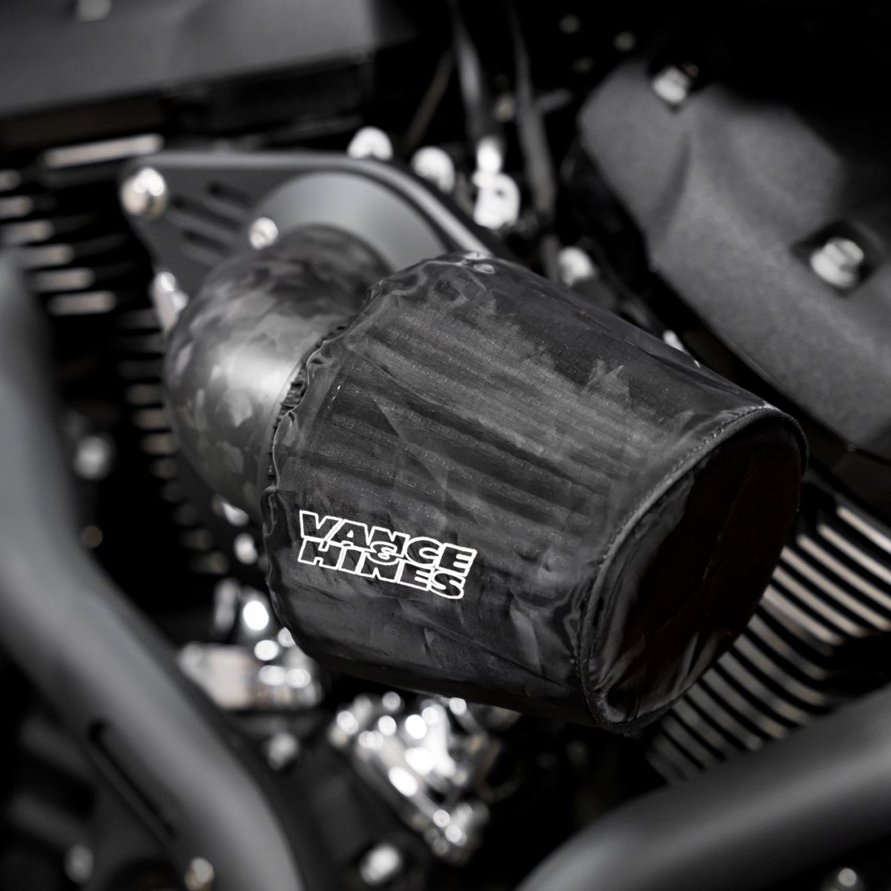 VO2 Air Intake Rain Cover Falcon Black