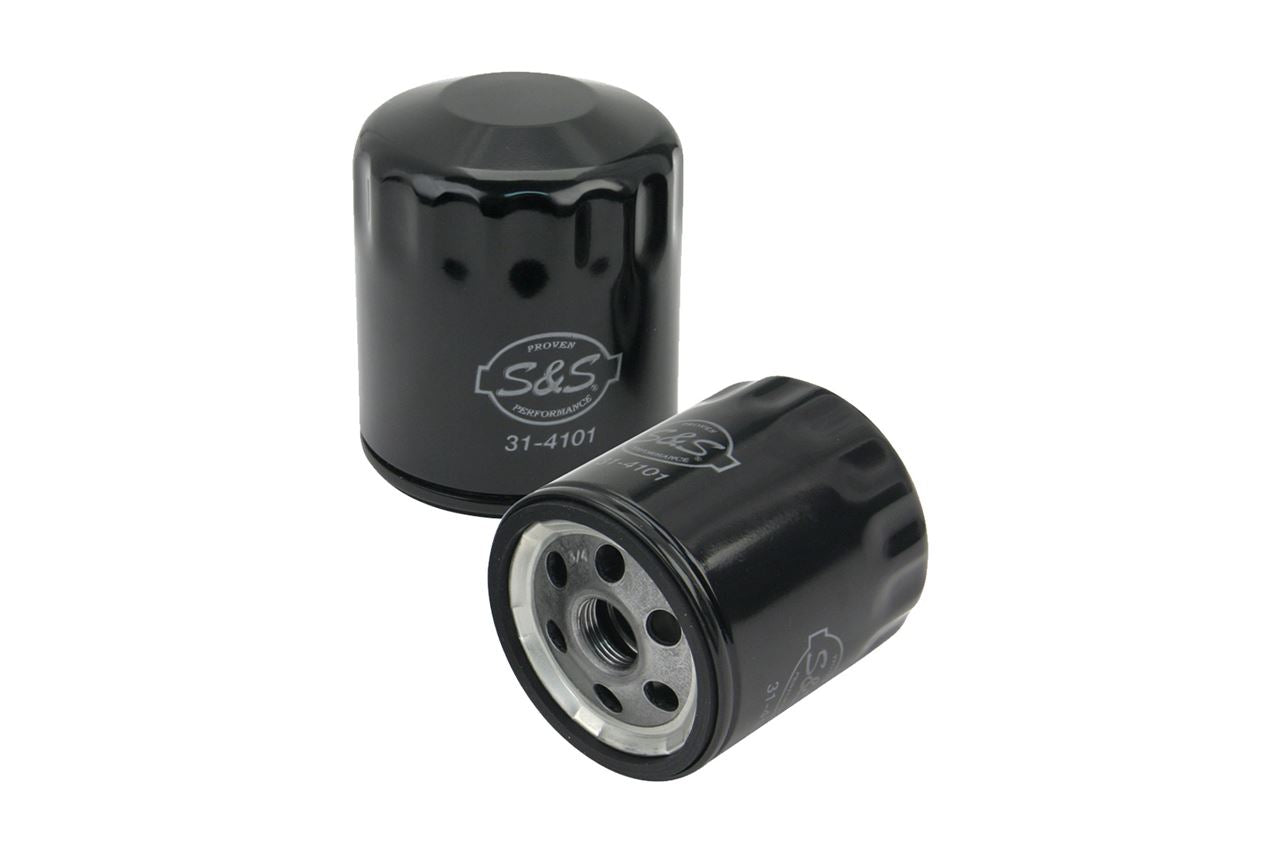 Oil Filter Black 1 pc Sportster Dyna Softail Touring