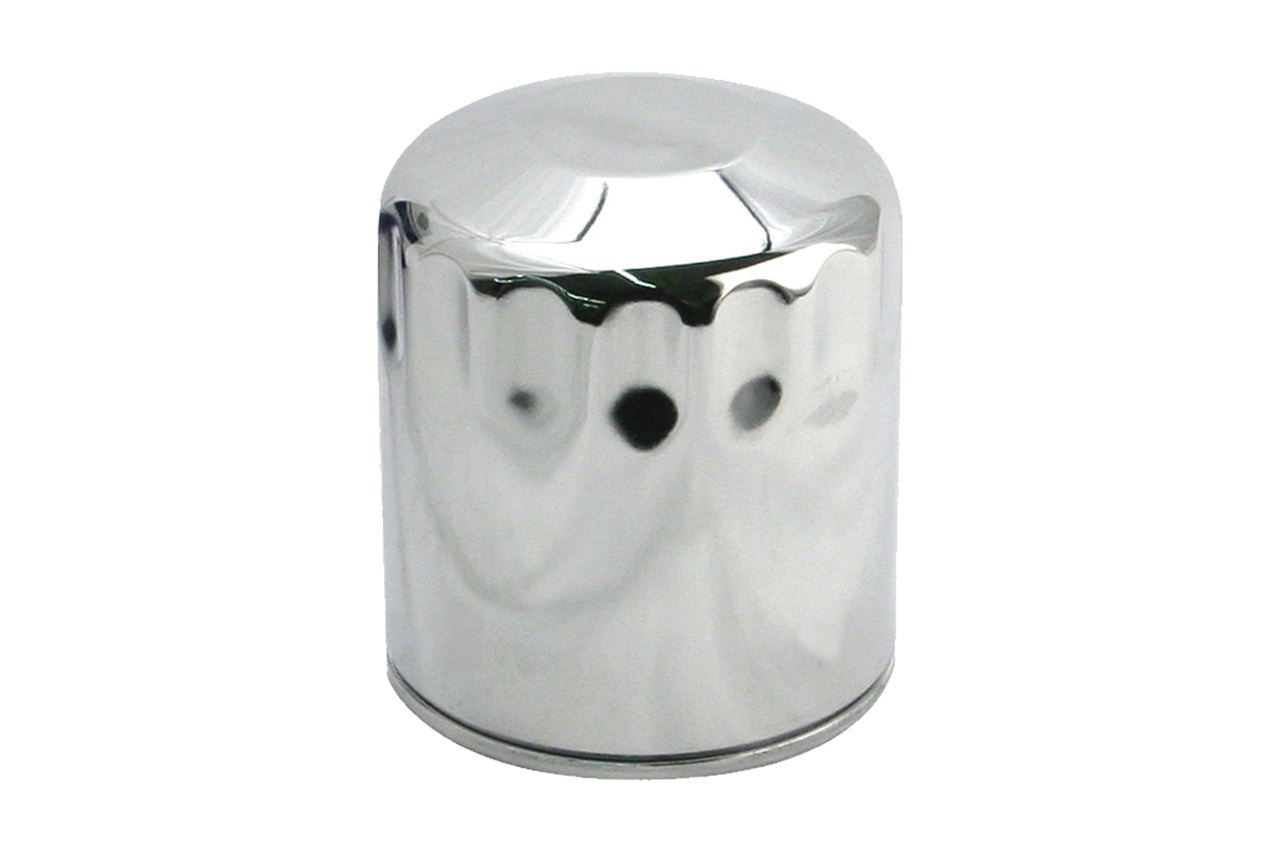 Oil Filter Chrome 1pc Dyna Softail Touring