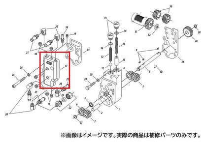 オイルポンプカバー ボトムセンター ビッグツイン(92-99年) ダイナ ソフテイル ツーリング