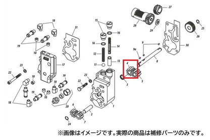 HVHP Return Drive Gear Big Twin (84-99) Dyna Softail Touring