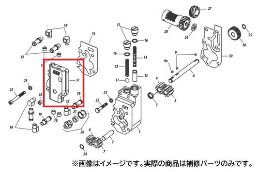 HVHPビレットオイルポンプカバーUNV ビッグツイン(92-99年) ダイナ ソフテイル ツーリング