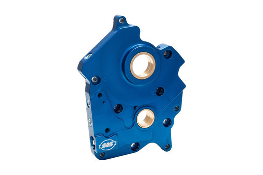 Cam Support Plate M8 Blue Softail Touring