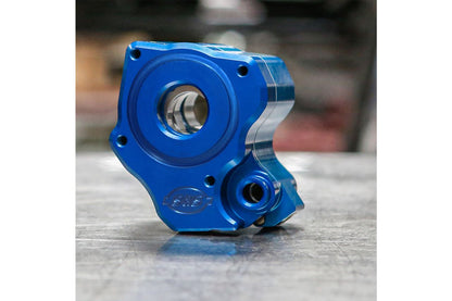 Billet Oil Pump M8 (Liquid-Cooled) Blue Touring