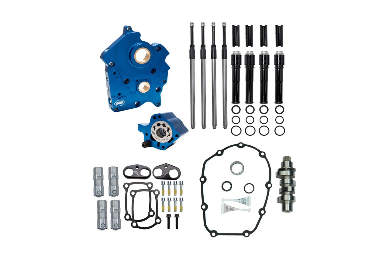 465C Cam Chest Kit M8 (Oil Cooled) Black Softail Touring