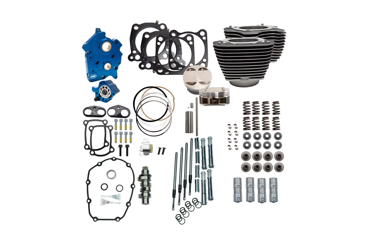 124 Power Pack Chain Cam M8 (Water Cooled) Chrome Touring