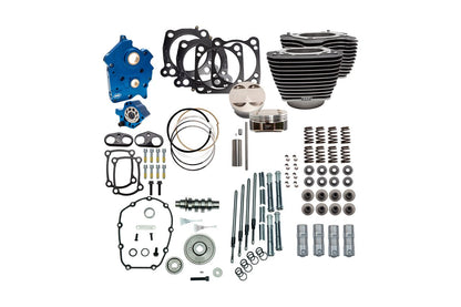 124 Power Pack Gear Drive Cam M8 (Oil Cooled) Chrome Softail Touring