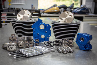 124 Power Pack Gear Drive Cam M8 (Oil Cooled) Chrome Softail Touring