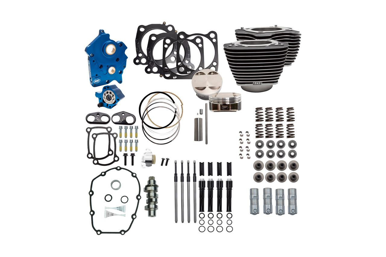 124 Power Pack Chain Cam M8 (Water Cooled) Black Touring