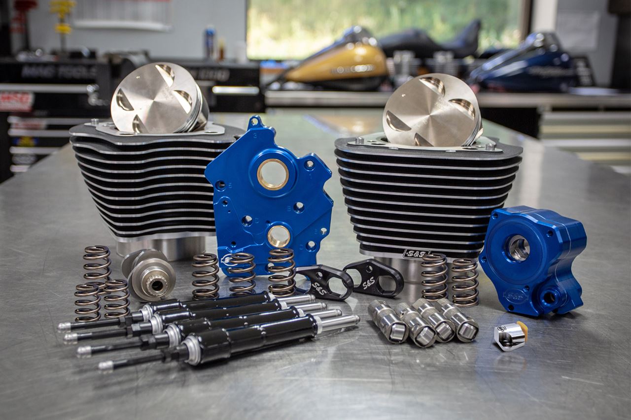 124 Power Pack Chain Cam M8 (Water Cooled) Black Touring