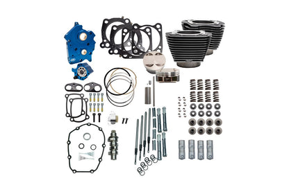 128 Power Pack HL M8 (114CI Water-Cooled) Black Granite Touring