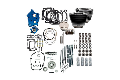 128 Power Pack HL M8 (114CI Oil Cooled) Black Granite Softail Touring