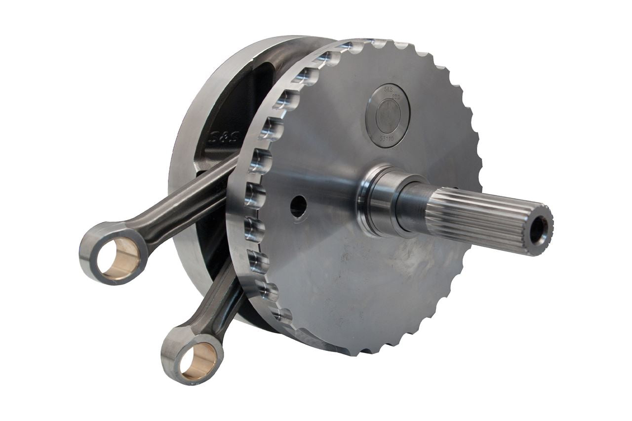 FLYWHEEL ASSY 4-3/8 TWIN CAM (07-17) DYNA SOFTAIL TOURING