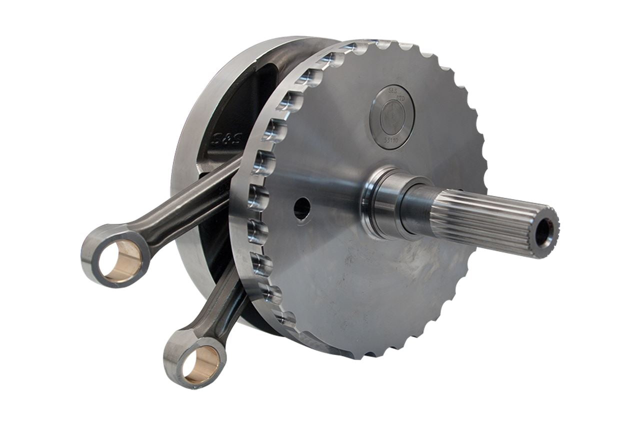 FLYWHEEL ASSY 4-3/8 Big Twin (07-16) Dyna Softail Touring
