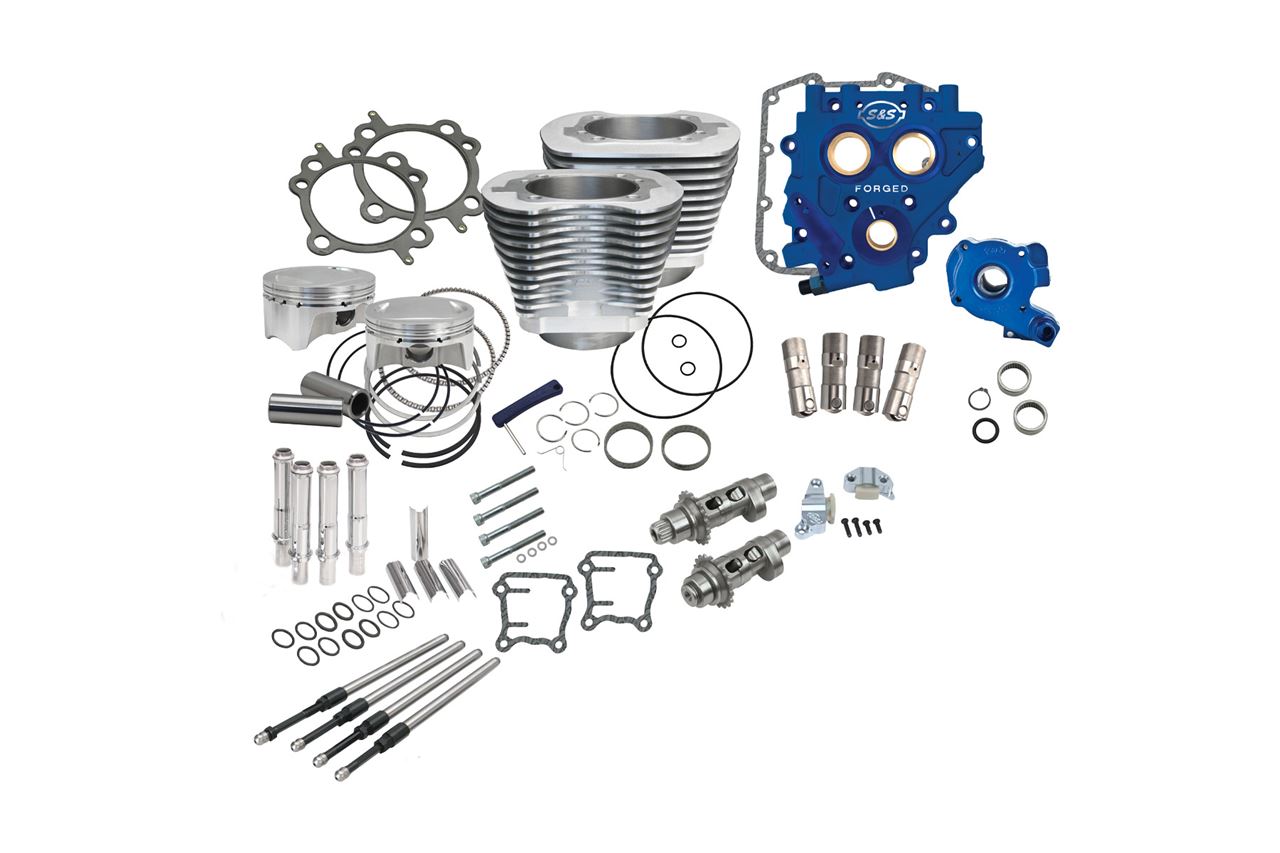 Power Pack 585CE Twin Cam (07-17) Silver Dyna Softail Touring