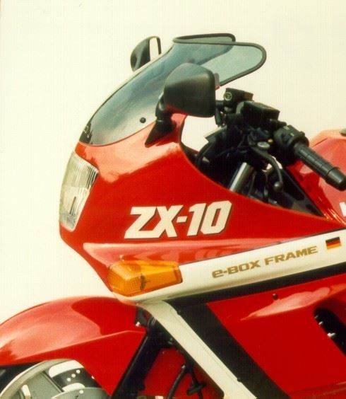 スクリーン スポイラー クリア 幅350×長さ295mm ZX-10