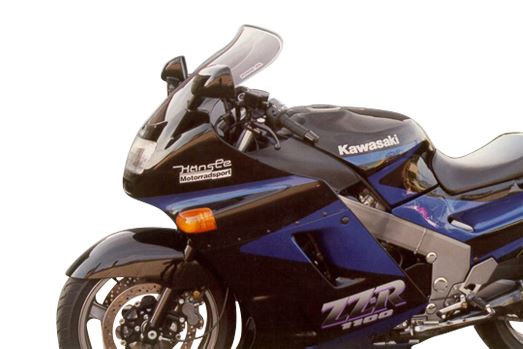 スクリーン ツーリング スモーク 幅370×長さ485mm ZZR1100(C型)