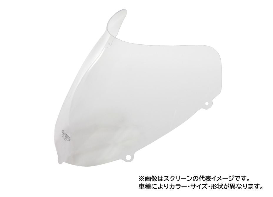 Screen Spoiler Clear 400x370mm GSX-R600/R750