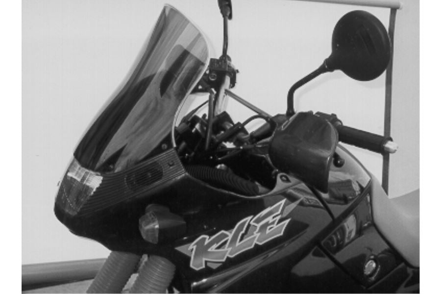 スクリーン ツーリング スモーク 幅350×長さ355mm KLE500