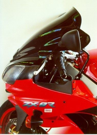 Windscreen spoiler, black, W360 x L310mm, ZX-9R