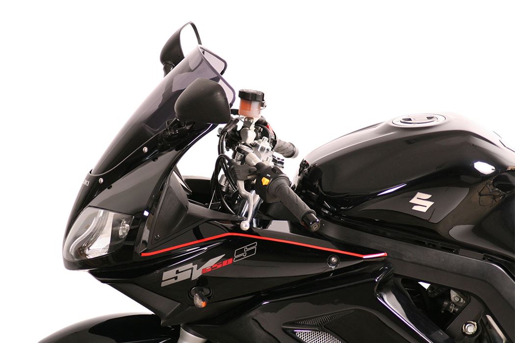 スクリーン オリジナル スモーク 幅350×長さ360mm SV650S SV1000S