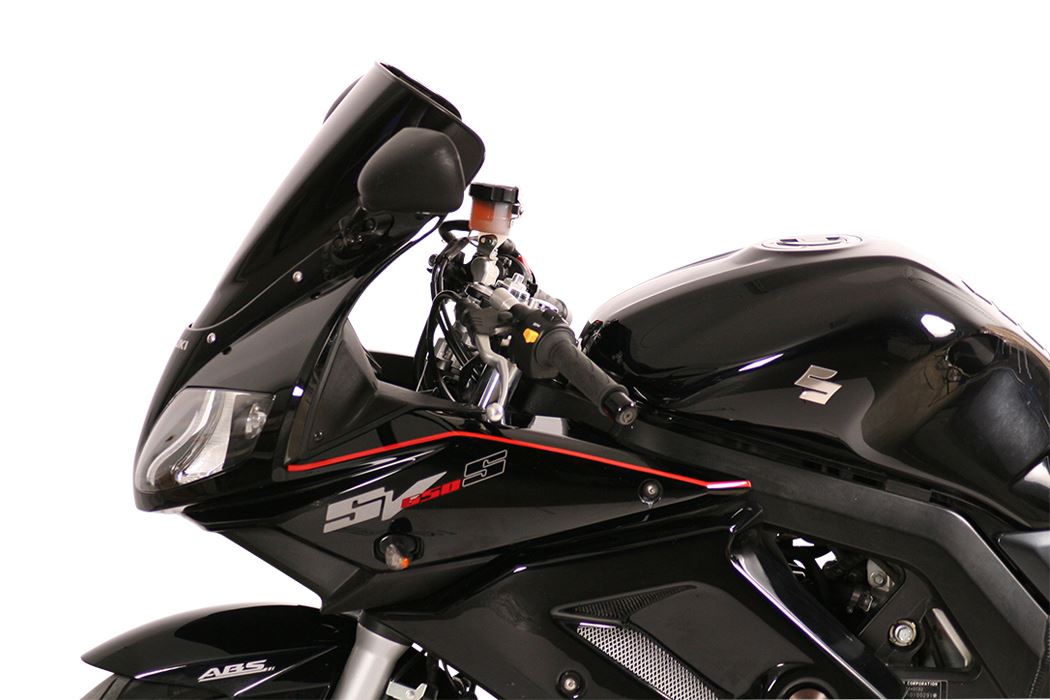 スクリーン レーシング ブラック 幅350×長さ370mm SV1000S SV650S