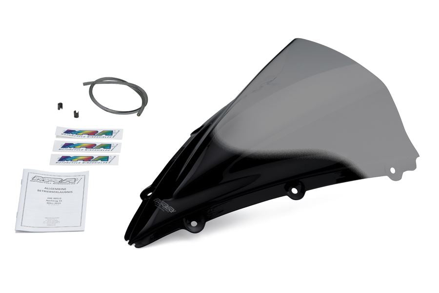スクリーン レーシング スモーク 幅310×長さ480mm YZF-R1