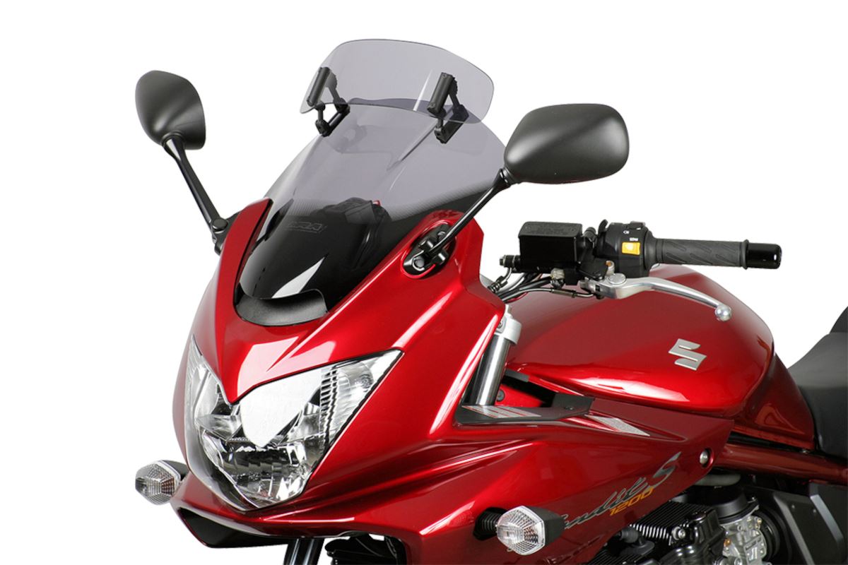 スクリーン ヴァリオツーリング スモーク 幅355×長さ370mm バンディット650/1200S/1250S