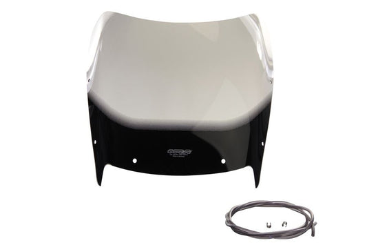 Screen spoiler, smoked, W360 x L300mm, VFR750F