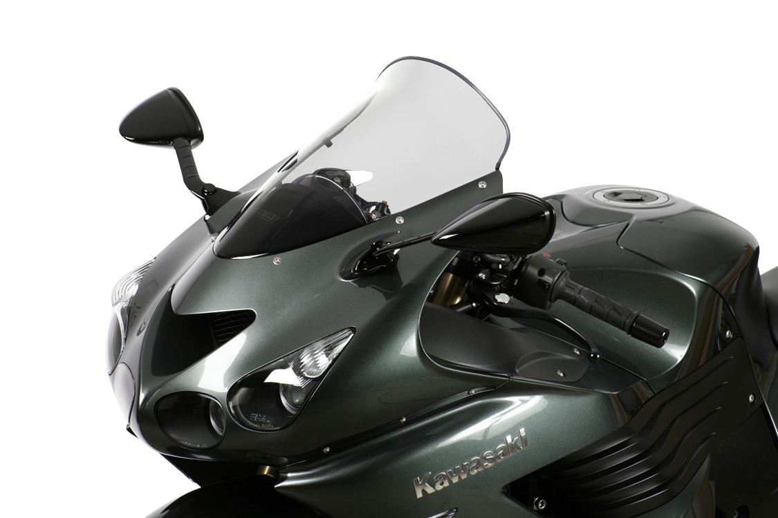 Screen Touring, clear, 380mm wide x 455mm long, ZZR1400/ZX-14R
