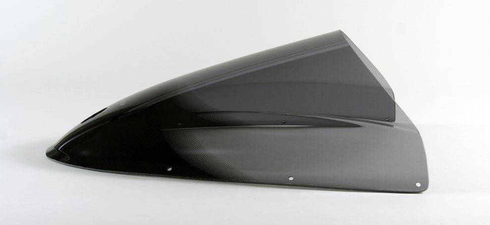 Screen Racing Clear Width 300 x Length 370 mm Ducati 749/999S/999R
