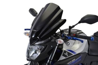 スクリーン レーシングネイキッド ブラック 幅380×長さ390mm 汎用