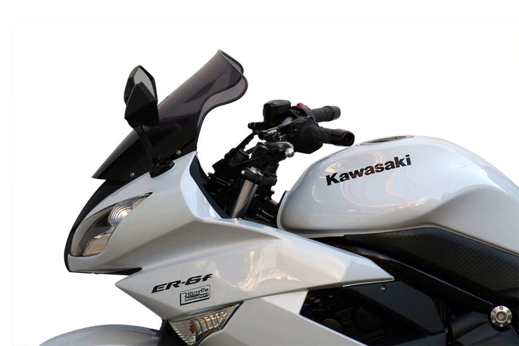 スクリーン オリジナル スモーク 幅385×長さ375mm ER-6f ニンジャ400R/650R