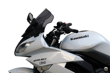 スクリーン レーシング スモーク 幅360×長さ380mm ER-6f ニンジャ400R/650R